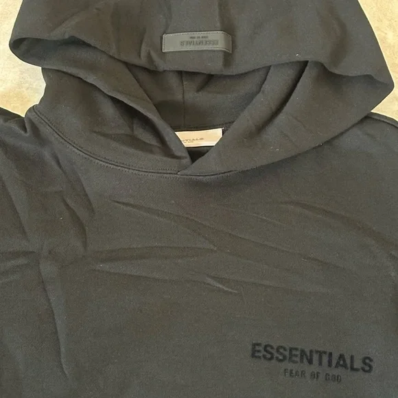 Fear of God Essentials Hoodie Pullover Stretch Limo - Picture 8 of 11